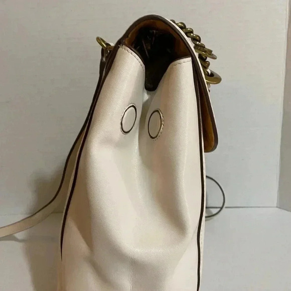 Coach white mini convertible leather backpack - Picture 10 of 12